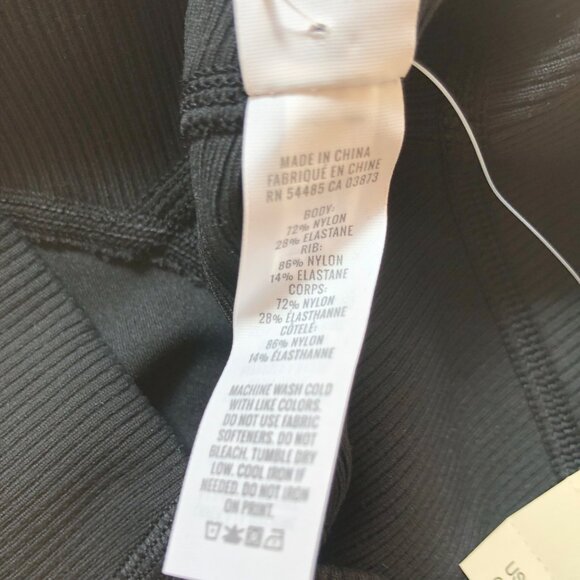 Offline By Aerie Hi-Rise Black Leggings Size Large Nylon & Elastane Comfort NWT - Picture 3 of 11